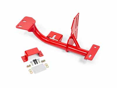 BMR TCC010R Torque Arm Relocation Crossmember, TH400, LS1, Red for 1998-2002 F-Body / BMR TCC010R Torque Arm Relocation Crossmember