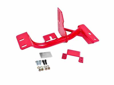 BMR TCC011R Torque Arm Relocation Crossmember, T56 / M6, LT1, Red for 1993-1997 F-Body / BMR TCC011R Torque Arm Relocation Crossmember