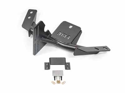 BMR TCC018H Torque Arm Relocation Crossmember, TH350 / PG, Black Hammertone for 1984-1992 F-Body / BMR TCC018H Torque Arm Relocation Crossmember