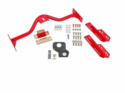 BMR TCK005R Six Speed Conversion Kit, T56, Red for 1967-1969 F-Body / BMR TCK005R T56 Six-Speed Conversion Kit