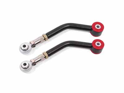 BMR UCA112H Upper Control Arms, On-car Adj W/Poly/Rod Ends, Black for 2006-2023 Challenger & Charger / BMR UCA112H Adjustable Upper Control Arms