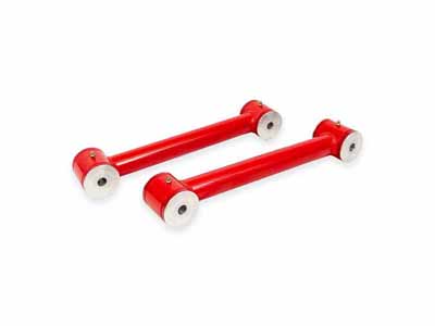 BMR UCA1860R Upper Control Arms, Non-Adjustable With Poly Bushings, Red for 2021-2026 Bronco / BMR UCA1860R Non-Adjustable Upper Control Arms