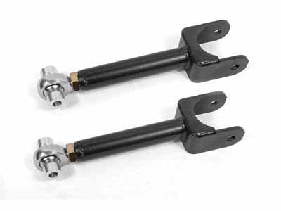 BMR UCA461H Upper Control Arms, Single Adj, Rod Ends, Black Hammertone for 1978-1987 G-Body / BMR UCA461H Adjustable Upper Control Arms