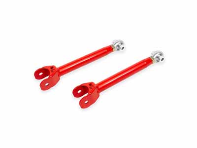 BMR UCA631R Upper Control Arms, Single Adjustable With Rod Ends, Red for 2015-2019 CTS-V / BMR UCA631R Adjustable Upper Control Arms