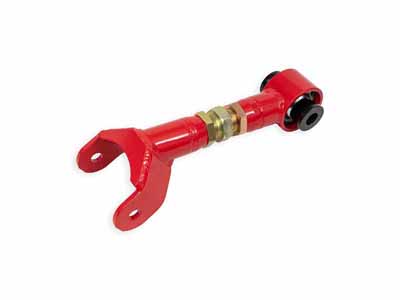 BMR UCA754R Upper Control Arm, On-car Adj, Spherical Bearing, 9" Housing, Red for 2011-2014 Mustang / BMR UCA754R Adjustable Upper Control Arms