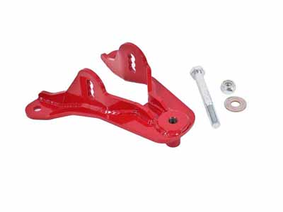 BMR UCM001R Upper Control Arm Mount, Red for 2005-2010 Mustang / BMR UCM001R Upper Control Arm Mount