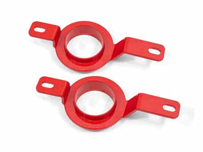 BMR USP001R Upper Spring Mounts, Red for 1982-1992 F-Body / BMR USP001R Upper Spring Mounts