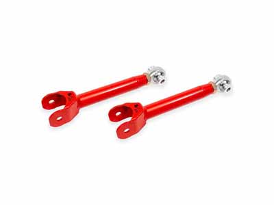 BMR UTA631R Upper Trailing Arms, Single Adjustable With Rod Ends, Red for 2015-2019 CTS-V / BMR UTA631R Adjustable Upper Trailing Arms