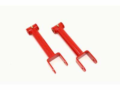 BMR UTCA001R Upper Control Arms, Non-Adj With Poly Bushings, Std Length, Red for 1991-1996 B-Body / BMR UTCA001R Non-Adjustable Upper Control Arms