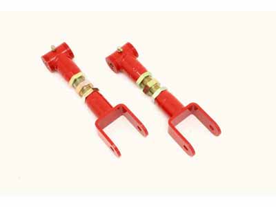 BMR UTCA005R Upper Control Arms, On-car Adjustable With Poly Bushings, Red for 1968-1972 A-Body / BMR UTCA005R Adjustable Upper Control Arms