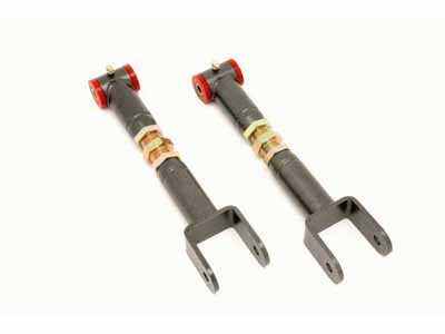 BMR UTCA011H Upper Control Arms, On-car Adj With Poly Bushings, Black for 1964-1967 A-Body / BMR UTCA011H Adjustable Upper Control Arms