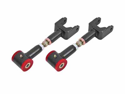 BMR UTCA043H Upper Control Arms, On-car Adj With Poly Bushings, Black for 1964-1967 A-Body / BMR UTCA043H Adjustable Upper Control Arms
