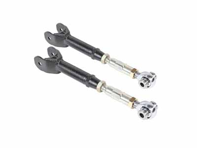 BMR UTCA063H Upper Control Arms, On-car Adj With Rod Ends, Black Hammertone for 2016-2024 Camaro / BMR UTCA063H Adjustable Upper Control Arms