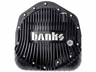 Banks 19269 Ram-Air Differential Cover, Black Ops for 2001-2019 GM 2500/3500 2003-2024 Ram 2500/3500 / Banks Power 19269 Differential Cover