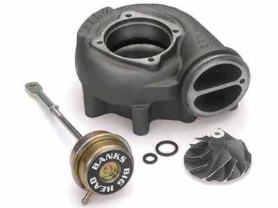 Banks 24458 Big-Head Wastegate Compressor Wheel Quick Turbo Upgrade for Excursion/Super Duty 7.3D / Banks Power 24458 Turbo