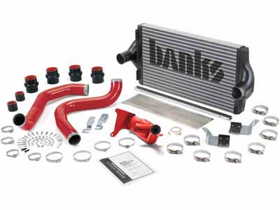 Banks 25971 Intercooler with Boost Tubes Red for 1999 Ford F250 F350 F450 F550 7.3D / Banks Power 25971 Intercooler Kit
