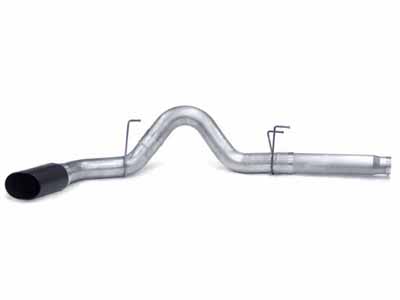 Banks 49779-B Monster Exhaust System 5-inch Single Exit Black Tip for 2010-2012 Ram 2500/3500 6.7D / Banks Power 49779-B Exhaust System