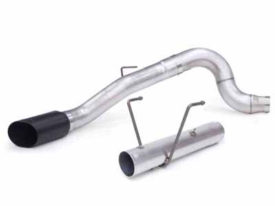 Banks 49797-B Monster Exhaust 5.0 inch Single S/S Black Tip for 2013-2019 Ram 2500/3500 6.7D / Banks Power 49797-B Exhaust System