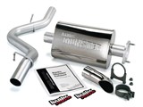 Banks 51311 Single Exit 2.5-inch Monster Exhaust 1991-1995 Jeep Wrangler / Banks 51311 Single Exit 2.5-inch Monster Exhaust