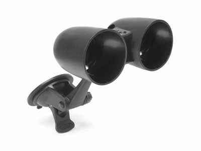 Banks 63344 Dual Gauge Pod Kit 52mm Sticky Base Suction Mount iDash 1.8 & 52mm (2-1/16 inch) gauges / Banks Power 63344 Gauge Pod