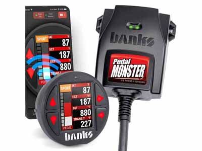 Banks 64347-P PedalMonster Throttle Booster, Standalone & iDash Kits / Banks Power 64347-P Throttle Controller