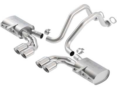 Borla 140427 Stainless Cat-Back S-Type Exhaust 1997-2004 Corvette C5 / Borla 140427 Stainless Cat-Back S-Type Exhaust