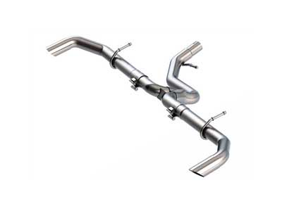 Borla 11989 S-Type 2.25" Axle-Back Exhaust with Brushed Tips for 2024+ Dodge Hornet R/T 1.3 AT AWD / Borla 11989 Axle-Back Exhaust