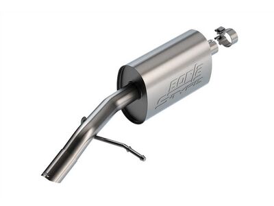 Borla 11991 S-Type 2.25" Axle-Back Exhaust with 2.25" Brushed Turn Down Tips for 2025+ Kia K4 2.0 / Borla 11991 Axle-Back Exhaust