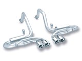 Borla 140039 Stainless Cat-Back S-Type Exhaust for 1997-2004 Corvette C5 / Borla 140039 Stainless Cat-Back S-Type Exhaust