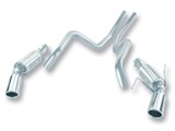 Borla 140135 Stainless Catback Exhaust System 2005-2009 Mustang GT/Shelby GT500 / Borla 140135 Stainless Catback Exhaust