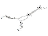 Borla 140280 S-Type Stainless Cat-Back Exhaust System for 2010-2013 Camaro V8 / Borla 140280 S-Type Stainless Cat-Back Exhaust