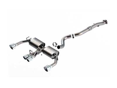 Borla 140942 ATAK 3" PHP Cat-Back Exhaust with Valve & Quad Polished Tips for 2023-2024 GR Corolla / Borla 140942 Cat-Back Exhaust