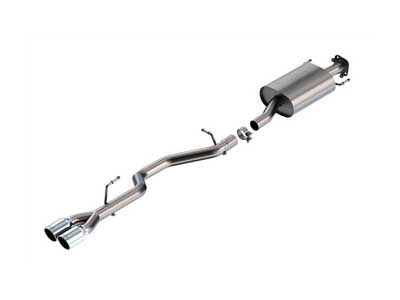 Borla 140947 S-Type 2.25" Axle-Back Exhaust with 3.5" Chrome Tips for 2021-2022 Highlander XSE V6 / Borla 140947 Axle-Back Exhaust