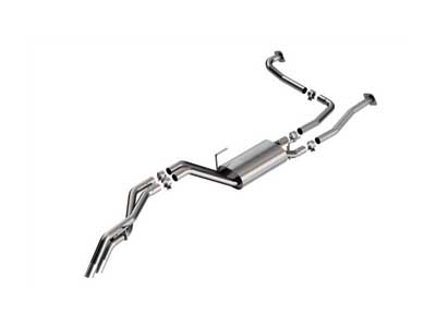 Borla 140985 S-Type 2.25" Cat-Back Exhaust with H-Pipe & Turn Down Tips, 2022-2024 Frontier / Borla 140985 Cat-Back Exhaust with H-Pipe