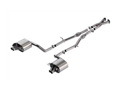 Borla 141011 ATAK 2.5" Cat-Back Exhaust, X-Pipe, PHT, Switchfire & Active Valves, 2022+ Genesis G70 / Borla 141011 Cat-Back Exhaust with X-Pipe