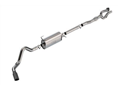 Borla 141015BC ATAK 2.75" into 3.5" Cat-Back Exhaust W/ PHT & 5" Black Tip, 2020-2025 F250/F350 7.3 / Borla 141015BC Cat-Back Exhaust