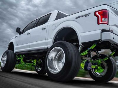 Bulletproof Suspension Rear 4 Link Bolt-On Cantilever System for 2015-2020 Ford F-150 2WD & 4WD / Bulletproof 2015-2020 F150 Rear 4-Link Cantilever