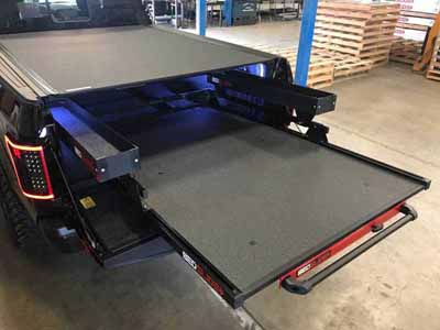 BedSlide BSA-SKB Black BedBin Side Kix 7-Inch x 44-Inch 2 piece Bin Kit / BedSlide BSA-SKB Bed Side Kix
