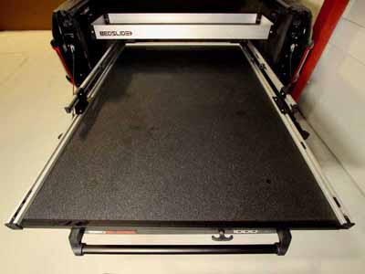 BedSlide BSA-UK58 Silver BedBin Upper Tray 58-Inch / BedSlide BSA-UK58 Bed Storage Tray