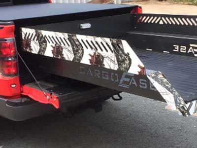Cargo Ease CE-WR Cargo Slide Optional Side Rails In Winter Camouflage / Cargo Ease CE-WR Bed Accessories
