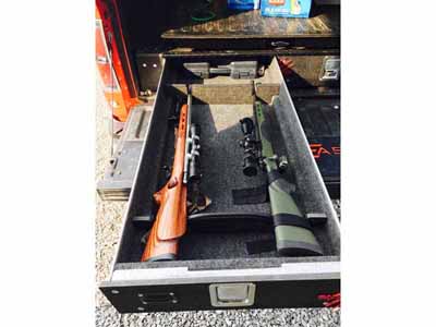 Cargo Ease GL-GH Cargo Locker Optional Composite Gun Holder / Cargo Ease GL-GH Cargo Holder