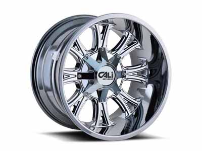 Cali Offroad Wheels 9101-22437C Americana 9101 CH 22x14 Chrome 6x135/6 On139.7 BP -76 Offset / Cali Offroad Wheels 9101-22437C 22" Aluminum Wheel