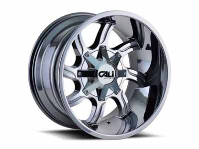 Cali Offroad Wheels 9102-2997P2D Twisted 9102 CH 20x9 Chrome 5x139.7/5 On150 BP 0 Offset / Cali Offroad 9102-2997P2D 20" Aluminum Wheel