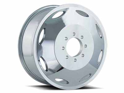 Cali Offroad Wheels 9105-22877CI Brutal Dually 9105 CH 22x8.25 Chrome 8x200 BP 115 Offset / Cali Offroad Wheels 9105-22877CI 22" Dually Wheel