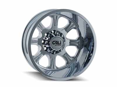 Cali Offroad 9105-2881CR116 Brutal Dually 9105 CH 20x8.25 Chrome 8x165.1 BP -180 Offset 116.7 Bore / Cali Offroad 9105-2881CR116 20" Dually Wheel
