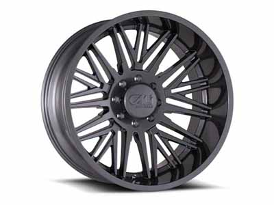 Cali Offroad Wheels 9109-24270GT Rawkon 9109 SL 24x12 Graphite 8x170 BP -51 Offset / Cali Offroad 9109-24270GT 24" Aluminum Wheel