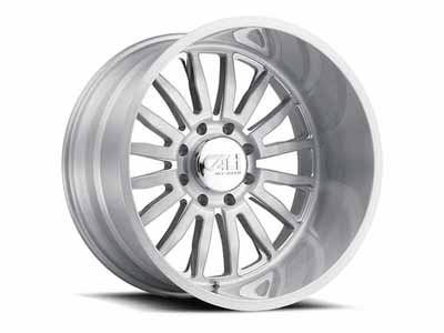 Cali Offroad Wheels 9110-24481BGC Summit 9110 SL 24x14 Brushed Brushed Silver 8x165.1 BP -76 Offset / Cali Offroad 9110-24481BGC 24" Aluminum Wheel