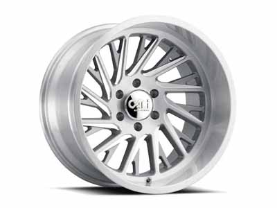 Cali Offroad Wheels 9114-24483BGC Purge 9114 SL 24x14 Brushed Brushed Silver 6x139.7 BP -76 Offset / Cali Offroad 9114-24483BGC 24" Aluminum Wheel