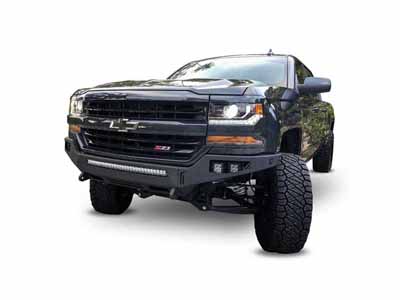 Chassis Unlimited CUB900211 Octane Series Front Bumper W/O Sensors for 2016-2018 Silverado 1500 / Chassis Unlimited CUB900211 Front Bumper