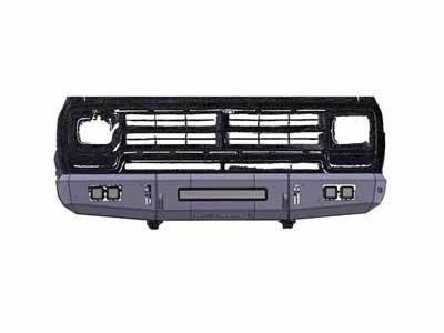 Chassis Unlimited CUB900561 Octane Series Front Bumper for 1989-1993 Dodge Ram 2500/3500 / Chassis Unlimited CUB900561 Front Bumper